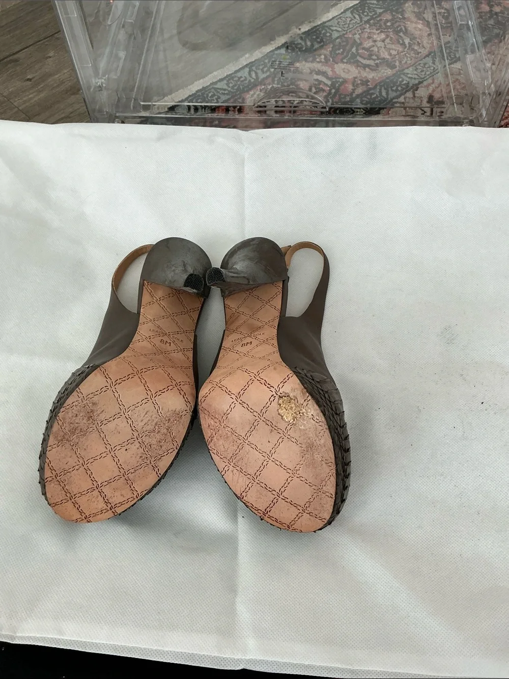 L.A.M.B. Leather Peeps